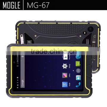 MOGLE Genuine android 4.4 os quad core 7 inch rugged tablet pc support Wifi + 3G NFC