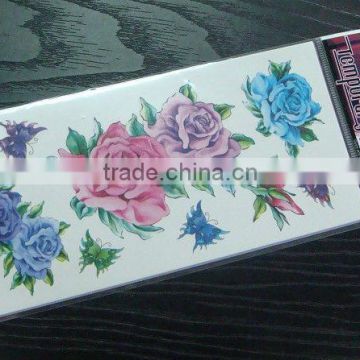 high quality body tattoo/stickers with perfect packaging