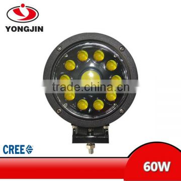 60W LED Work light Spot beam round 60w LED work light for atv, suv, tractor