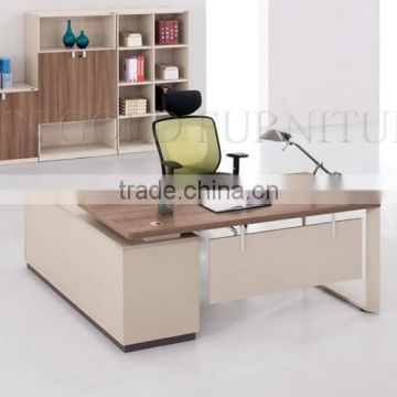 Wooden modern executive office desk computer table design (SZ-ODB350)