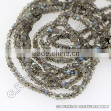 wholesale labradorite faceted loose beads strands top qulity gemstone suppliers