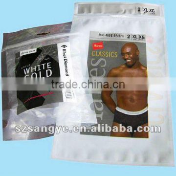 Factory Supplied Plastic Garment Packaging With Pretty Design                        
                                                Quality Choice
