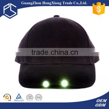 Alibaba wholesale promotional cheap fashion 6 panel led baseball cap