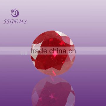 (5#) Red synthetic wholesale corundum ruby stone