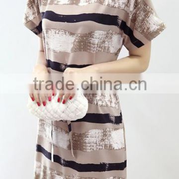 slim lady dress stripe dress woman wholesale tank dresses