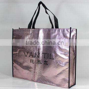 2016 fashion laser laminated non woven bag with good quality cheap price