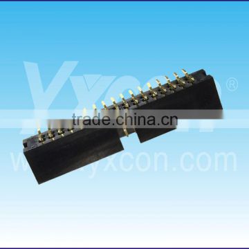 Made in China 2.54mm pitch factory price dual row vertical SMT box header