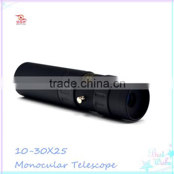 10-30x25 Zoom Monocular Telescope for Hunting and Camping