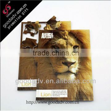 21st century hot selling Chinese manufacturer multicolor small jigsaw puzzles