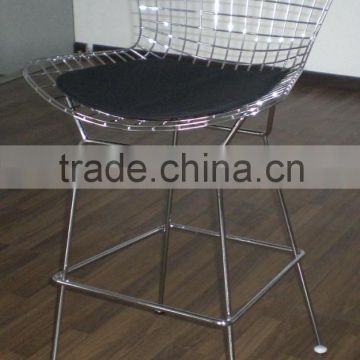steel wire side bar chair bar stool