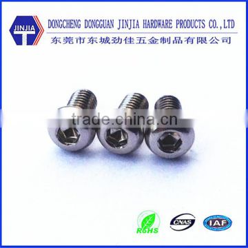 c1022 steel nickel m3 button head torx screw