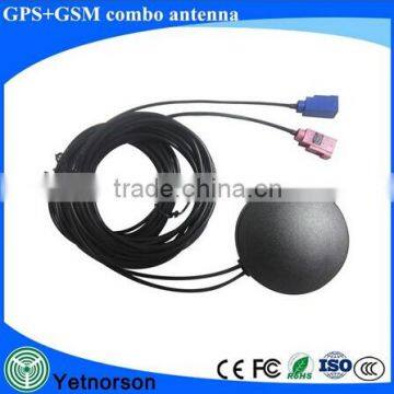 (Manufactory)High quality low price auto /car/vehicle gps&gsm combination antenna with Fakra connector