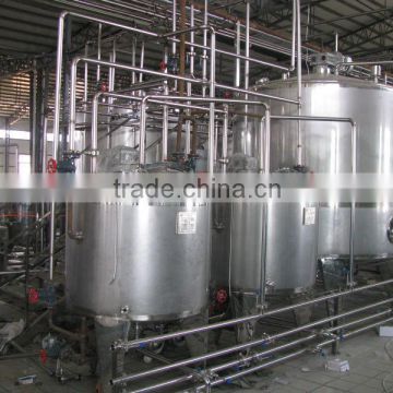 Fully automatic complete 3000L/H strawberry flavour yogurt processing plant
