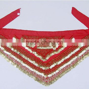 SWEGAL Wholesale new arrival belly dance coinbelt dance hip scarf skirt belt SGBDW13019