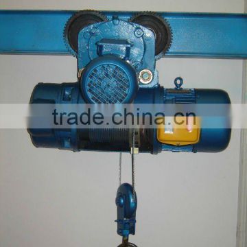 Good quality CD1MD1 electric wire rope hoist 220v 10 ton oem price