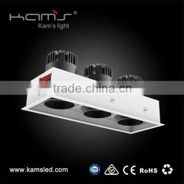 New design grille downlight 16W cob ceiling downlight supspended grille lamp