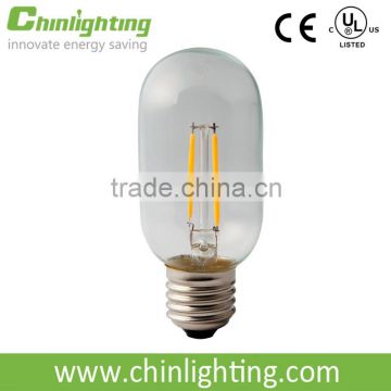 Hot selling cob t45 t14 led filament bulb with UL listed