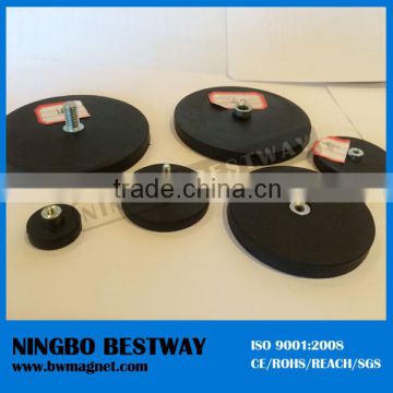 Industrial Used Flexible Rubber Coated Magnets Pot