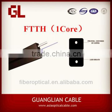 2016 hot G657a LSZH sheath 1F outdoor ftth cable