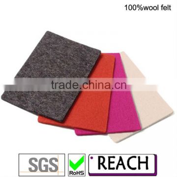 Thick Colored Wool Felt Fabric