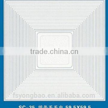 china supplier interior decoration gypsum board ceiling design