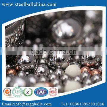 SGS approved high quality polished 14.3mm G500 carbon stainless steel beads in stock