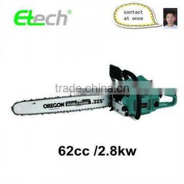 62cc gasoline chainsaw/gasoline chain saw/chainsaw chain/ETG011C