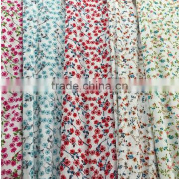 2016 printed rayon fabric for summer shirts & dresses