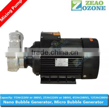 new technology nano bubble generator for gas water mixing pump 550w 1T/Hr
