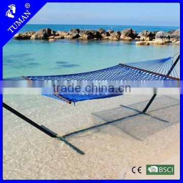 cheap carribean rope hammock with hand making