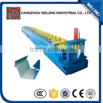 Superior Quality Colored grazed steel roof Tile rainwater down pipe making machine top supplier