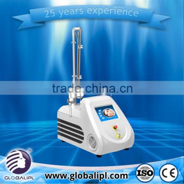 Latest rf tube wrinkle removal laser co2 portable surgical fractional