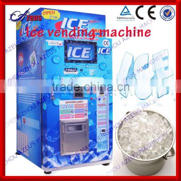 fresh cube ice vending machine and ice vender with auto ice maker