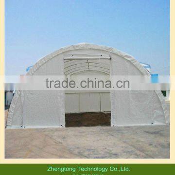 Steel frame large outdoor tent with rolling door YY3085