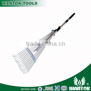 15T Aluminum handle adjustable steel rake