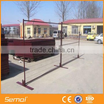 pvc coated canada used temporary fence panel for sale