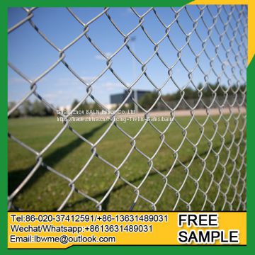 Hot sale weaved mesh fence chain link fence
