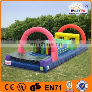 all kids of kids inflatable car obstacle course