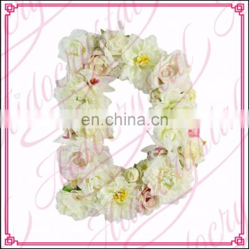 Aidocrystal flowers silk rose decorative Flowers Letter D Home decorations