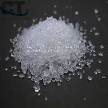 white high purity fused silica sand for Porcelain stocks and glazes factory direct sale