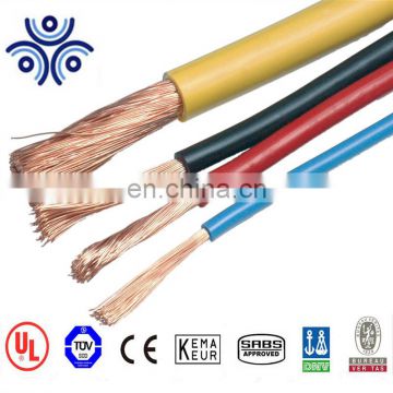 best selling effective flexible 4mm H07V-K pvc copper wire