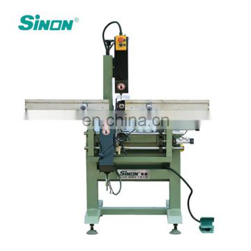 Automatic water groove milling machine double axis slot auto vinyl window making