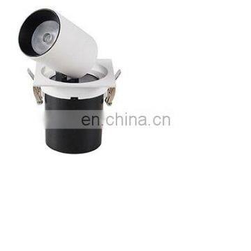 Factory wholesale 12W ceiling led spot downlight adjustable recessed