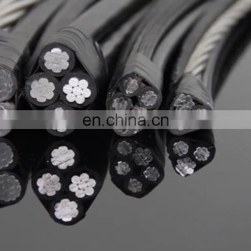 Aerial Bundled 6 AWG Duplex Wire Overhead ABC Power Transmission Cable