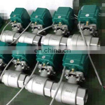 CR01 CR02 CR03 CR04 CR05 DN50 DN40 CTF-001 10nm SS304 NPT BSP thread 12 v dn 32 motorized water valve