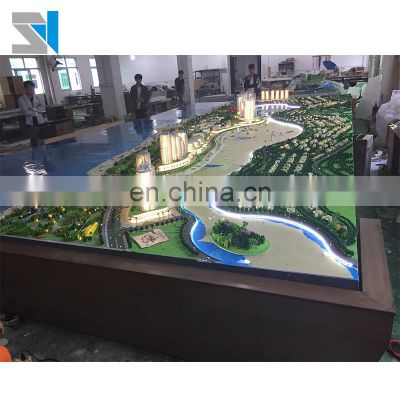 Large scale villa residential master planning scale model for city project