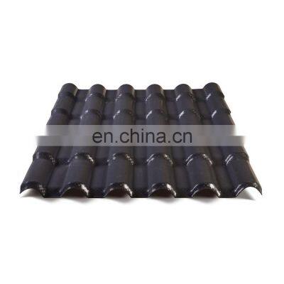 modular homes hot selling cheap construction building material ASA synthetic resin roof tile