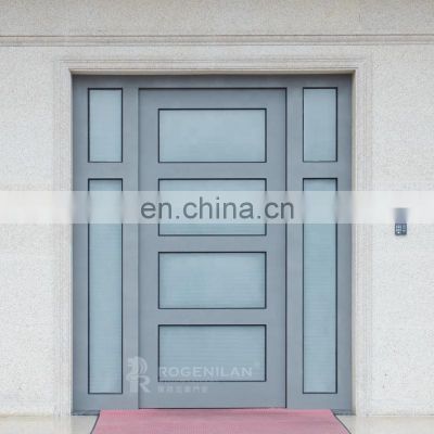 Aluminium fiberglass exterior doors designs
