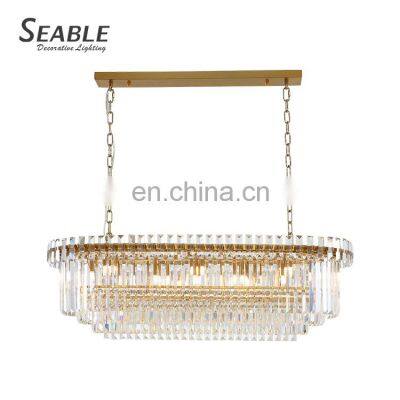 Good Quality Indoor Decoration Fixtures Home Cafe Villa Crystal LED Chandelier Light