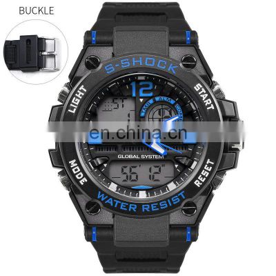 Smael 1603 Outdoor Sport Watches For Men Digital Analog Fashion Luminous Date Day Men Waterproof Watches